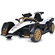 Детский электромобиль Bambi Racer Formula 1 белый (M 5051EBLR-1): Вид автомобиль