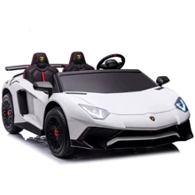 Детский электромобиль Bambi Racer Lamborghini Aventador белый (M 5738AL-1): Вид автомобиль