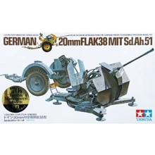 Модель Tamiya Немецкая зенитка 20mm Flak 38 (TAM35102): Производитель TAMIYA