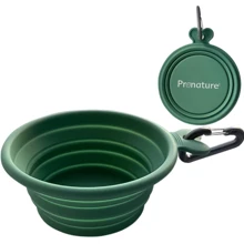 Миска Pronature Collapsible Silicone Pet Bowl складная для собак и котов зеленая 0.375 л 15х13х5 см (57383): Тип Миски