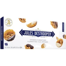 Печенье Biscuiterie Jules Destrooper Almond Florentines Флорентини миндальное 100 г (5410471221005): Вес нетто 100 г