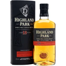 Виски Highland Park 18 Years Old, with box, 0.7л (CCL1227401): Объем, л 0.7