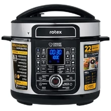 Мультиварка Rotex REPC78-B Universal: Мощность 900 Bт
