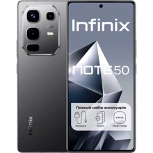 Смартфон Infinix Note 50 8/256GB Shadow Black (UA UCRF): Дисплей 6.78" AMOLED (1080 x 2436) / 393 ppi