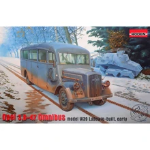 Модель Roden Німецький штабний автобус Opel Blitz 3.6 – 47 Omnibus W39 Ludewig (Essen) (RN807): Виробник RODEN