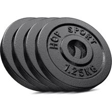 Блин для штанги и гантели Hop-Sport ELITUM сет из металлических дисков 4 х 1.25 кг: Тип Наборные