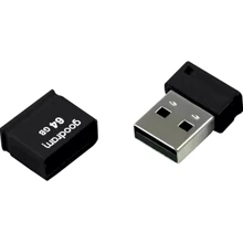 USB-флешка Goodram 64GB UPI2 USB 2.0 Black (UPI2-0640K0R11): Стандарт USB USB 2.0