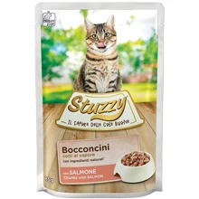 Влажный корм для котов Stuzzy Cat Salmon с лососем в соусе 85 г: Тип паучи