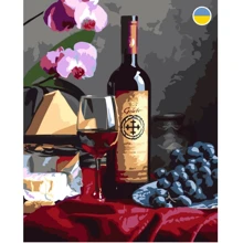 Картина за номерами Origami Червоне вино 40x50 см LW3137: Виробник Origami