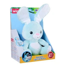 Интерактивная мягкая игрушка WinFun Зайчик (0195-NL): Возраст от 6-ти месяцев