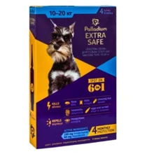 Капли для собак Palladium Extra Safe от 10 до 20 кг 4х2 мл (4820150205683): Тип Капли