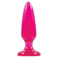 Анальная пробка Pleasure Plug Small, 10x3.5 см, розовый: Для кого Унисекс