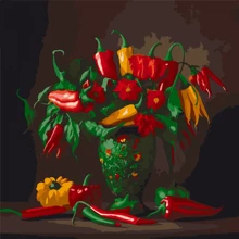 Картина по номерам Origami Яркий перец 40x40 см LW32020: Производитель Origami