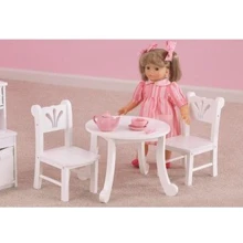 Мебель для кукол KidKraft Lil Doll Table & Chair Set (60133).docx: Производитель KidKraft