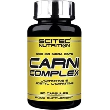 Жироспалювач Scitec Nutrition Carni Complex 60 caps: Стать унісекс