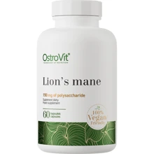 OstroVit Lion's Mane Экстракт гриба ежовика гребенчатого 60 веганских капсул: Форма выпуска Капсулы