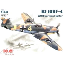 Модель ICM Немецкий истребитель Messerschmitt Bf-109 F4 (ICM48103): Производитель ICM