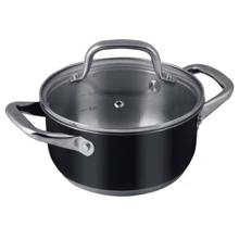 Кастрюля Lamart LT1145 с крышкой 16x8см, 1.6 л: Тип Традиционная