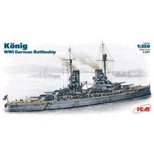 Немецкий линкор 'Konig' WWI German battleship (ICMS001): Производитель ICM