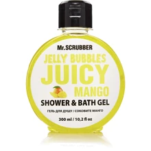 Mr.SCRUBBER Гель для душа Jelly Bubbles Juicy Mango 275 ml: Назначение Очищение
