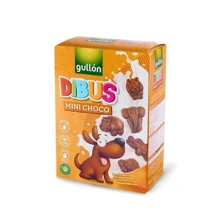 Печенье Gullon Dibus Mini Cocoa 250 г (WT2675): Вес нетто 250 г
