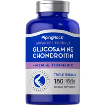 Piping Rock Glucosamine Chondroitin MSM turmeric Глюкозамін Хондроїтин МСМ 180 каплет: Тип Комплексные