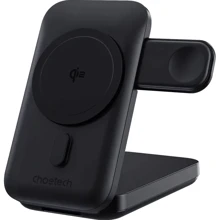 Зовнішній акумулятор Choetech Power Bank 10000mAh Magnetic Wireless 2 in 1 20W Black (B750-CCBK): Ємність батареї, мАг 10000
