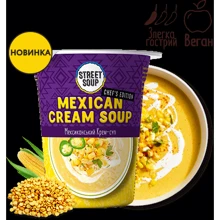 Крем-суп Street Soup Мексиканский, стакан 50 г (4820201770498): Технология Сушка