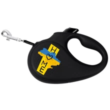 Поводок-рулетка WAUDOG R-leash рисунок Дом L 5 м до 50 кг черный (8126-0230-01): Тип шнура Лента
