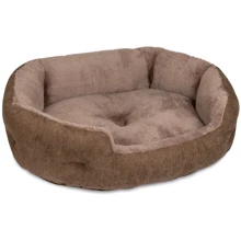Лежак BRIG для собак 58x48x20 см коричневий (PR241946): Тип лежак