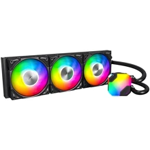 Кулер Montech HyperFlow ARGB 360 Black: Рівень шуму, dB 29