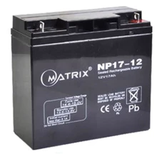 Matrix 12V 17AH (NP17-12): Тип Аккумулятор