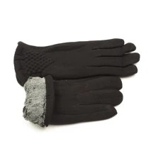 Женские перчатки Giorgio Ferretti черные 7,5 (GP-119): Пол Женский