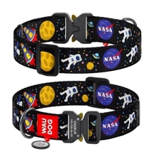 Ошейник для собак WAUDOG Nylon с QR паспортом NASA, XXL (4535-0047): Производитель WAUDOG