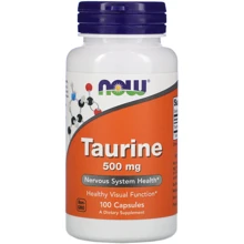 Now Foods Taurine, 500 mg, 100 Capsules (NF0140): Тип Таурин