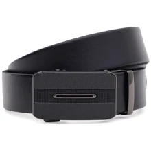Чоловічий ремінь Borsa Leather чорний (115v1genav33-black): Стать Мужской