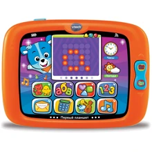 Развивающая электронная игра VTech - ПЕРВЫЙ ПЛАНШЕТ (озвуч. рус. яз.) (80-151426): Возраст от 1 года