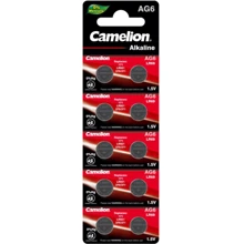 Camelion AG6 / LR920 / LR69 / V6GA Alkaline 10шт (AG6-BP10): undefined undefined
