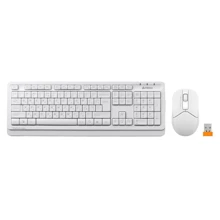 Комплект бездротовий A4Tech Fstyler FG1012 Wireless White: Призначення Для ПК