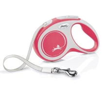 Рулетка Flexi New Comfort S до 15 кг 5 м красная (4000498043523): Тип шнура Лента