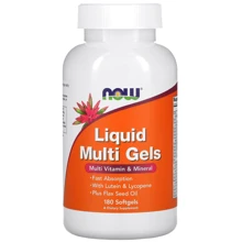 Now Foods Liquid Multi Gels 180 softgels / 90 servings: Форма выпуска Капсулы