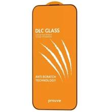 Защитное стекло для iPhone Proove Tempered Glass DLC Black for iPhone 16 / 15 / 14 Pro: Тип защиты экрана на экран