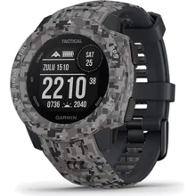 Смарт-часы Garmin Instinct Tactical Edition Outdoor GPS Watch Camo Graphite (010-02064-C4): Дисплей 0.90 (128х128)