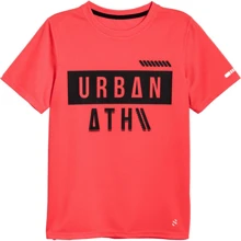 Спортивная футболка H&M 5022226 146-152 см коралловая: Тип Футболки