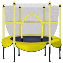 Батут круглий TILLY 60" BT-RJ-0078 із захисною сіткою (діаметр 150 см) Жовтий: Виробник Tilly