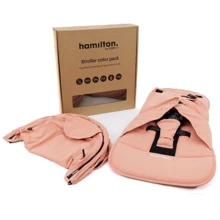 Набір текстилю до візка Hamilton by Yoop X1 Plus Pastel Pink (65054): Виробник Hamilton