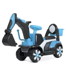 Трактор 2 в 1 Bambi Синий (M 4617L-4): Вид трактор
