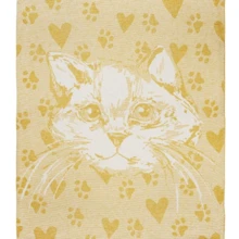 Плед Love You хлопковый кот горчица 140x200 см (4434): Производитель Love You
