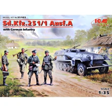 Германский бронетранспортер ICM Sd.Kfz.251/1 Ausf.A с Немецкой пехотой: Производитель ICM