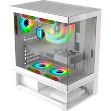 Корпус 1stPlayer Mi7-A-2F2R-W-1F2-W-WH: Форм-фактор материнської плати ATX / ITX / Micro-ATX